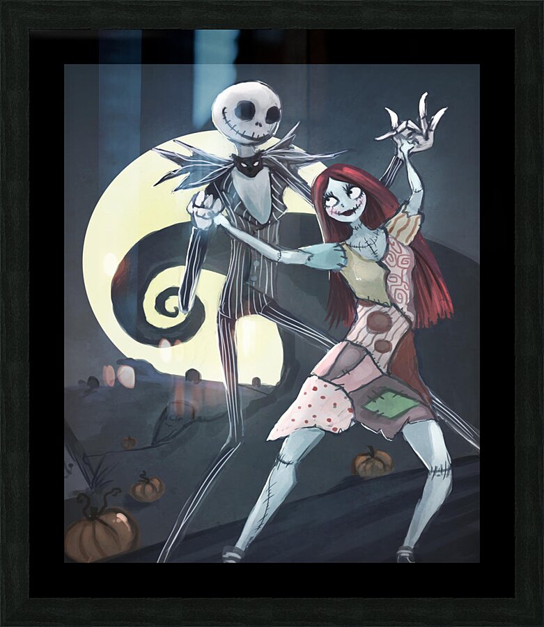 Corpse Bride Picture Frame print