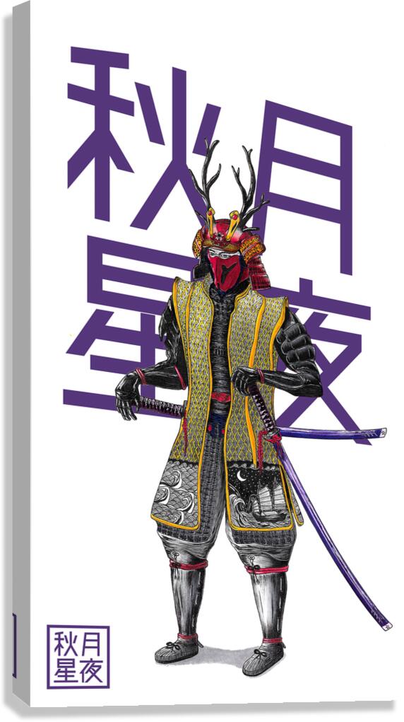 Samurai   Autumn 1 Canvas Print
