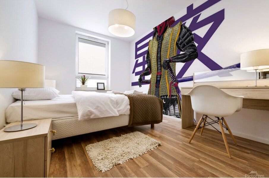 Samurai   Autumn 1 Mural print