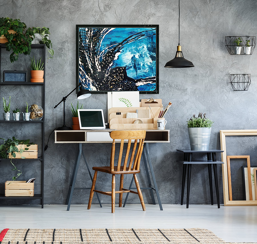 Luce azzurra Reproduction