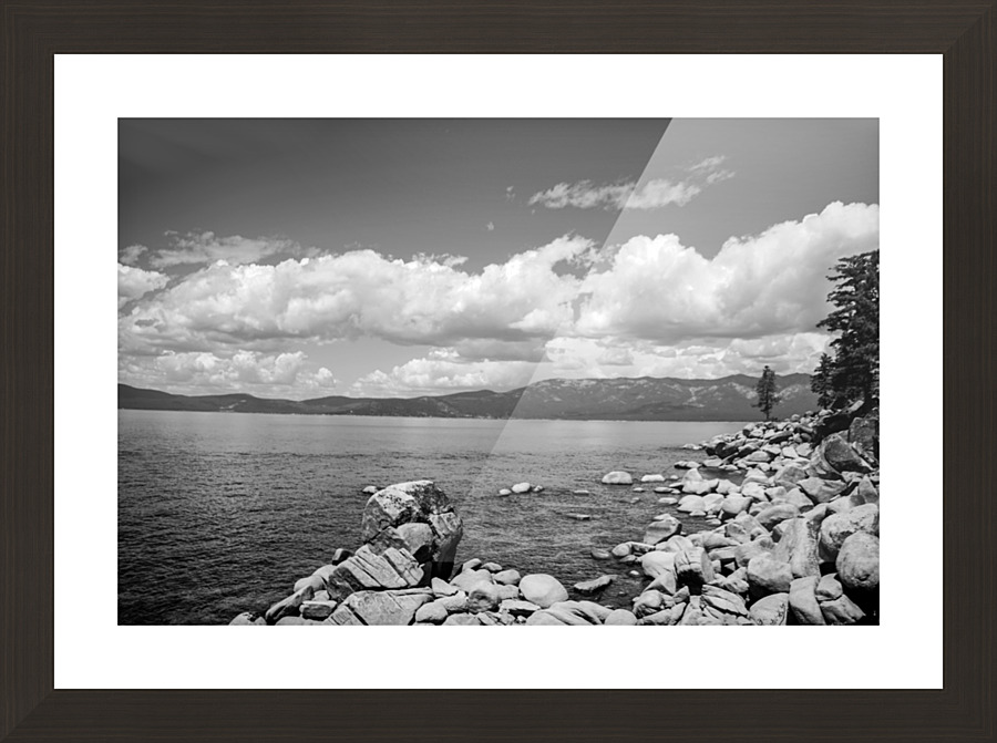 BW Out West 7 Picture Frame print