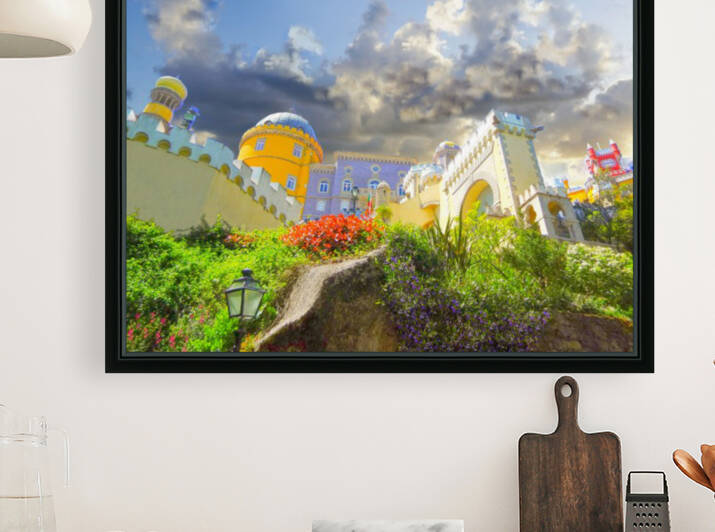 Fairy Tale Palace   Palacio Nacional da Pena   National Palace of Pena   Sintra Portugal by 360 Studios