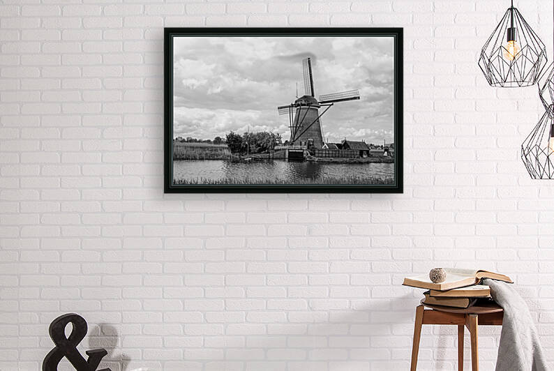 BW Nederwaard Windmill Museum Kinderdijk in the Netherlands by 360 Studios
