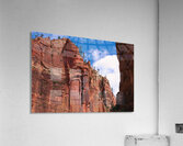 Cliffs in Zion Acrylic Print