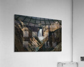 Light & Shadow Yellowstone Falls Acrylic Print
