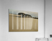 Smooth Swash Lines Acrylic Print