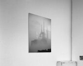 Hancock Tower Among the Clouds Acrylic Print