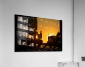Chicago Ave Sunset Acrylic Print