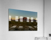 First Light Red Mountain Acrylic Print