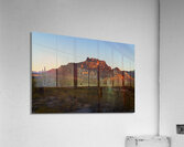 Red Mountain Desert Sunrise - Mesa AZ Acrylic Print