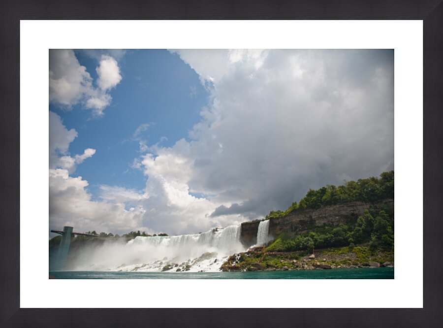 Clouds over Niagara Falls Picture Frame print