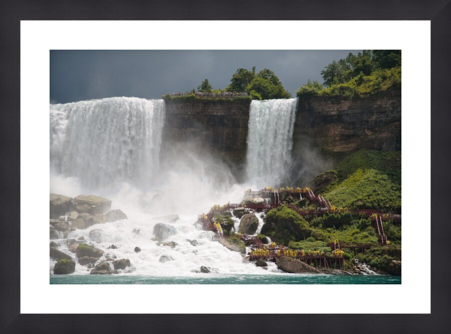 Scale of Niagara Picture Frame print
