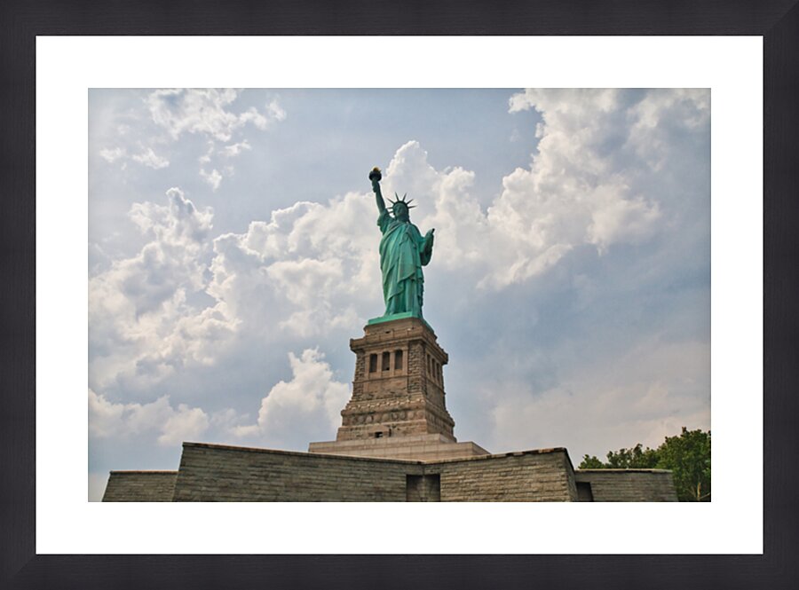 Lady Liberty Picture Frame print