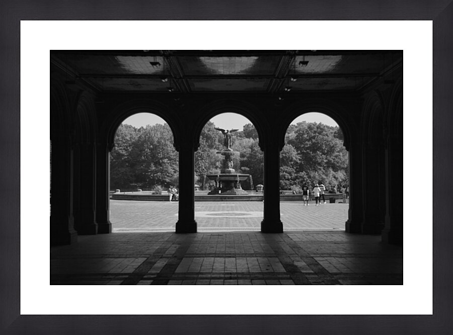Bethesda Terrace Picture Frame print