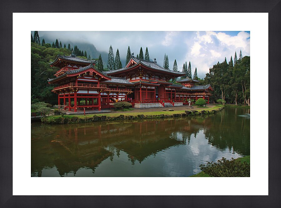 Byodo-In Temple Picture Frame print