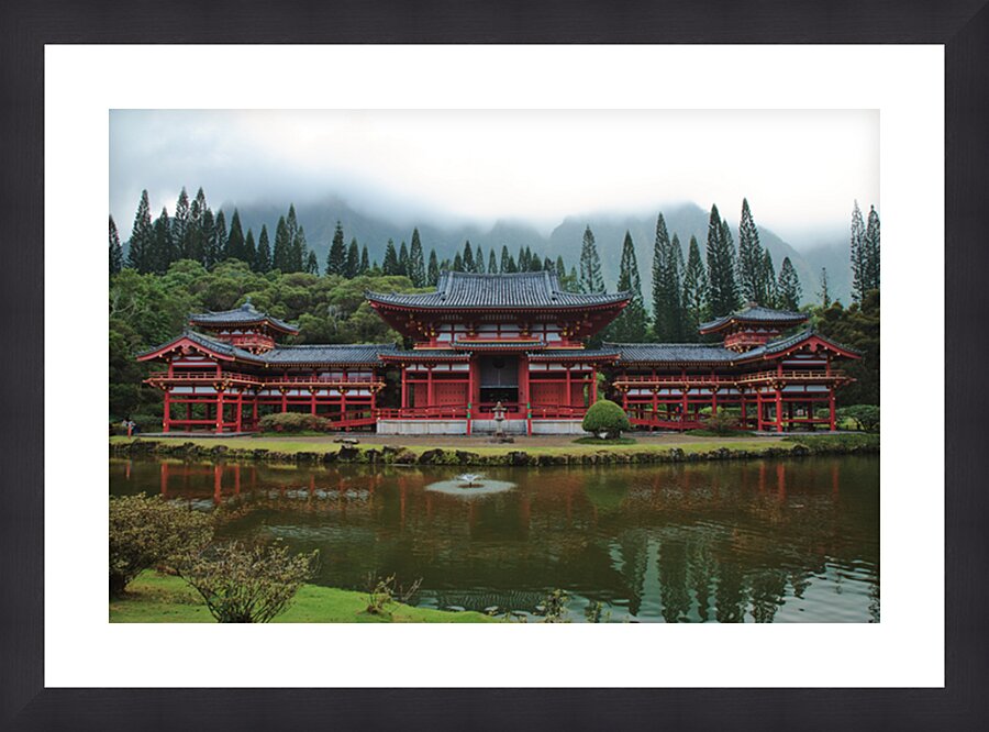 Byodo-In Temple Picture Frame print