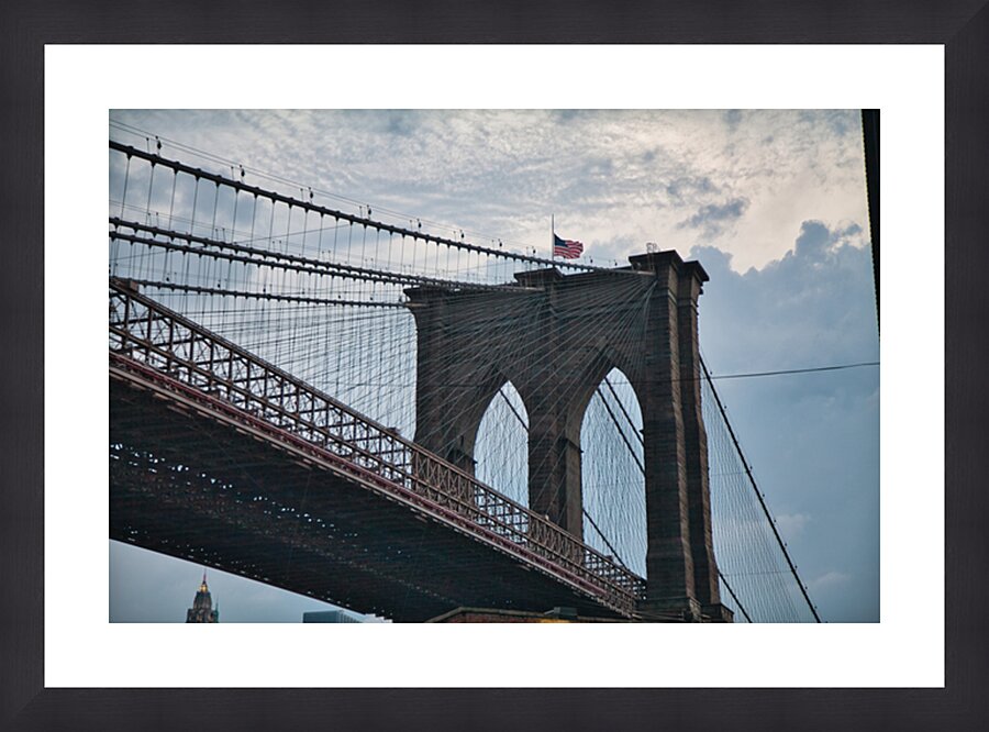 Brooklyn Bridge Picture Frame print