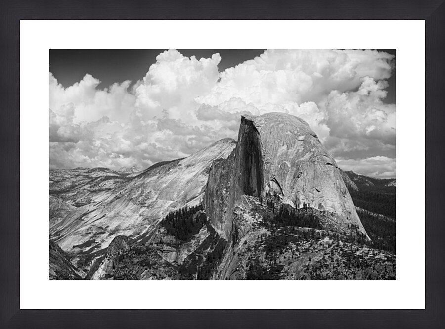 Stunning Half Dome Picture Frame print