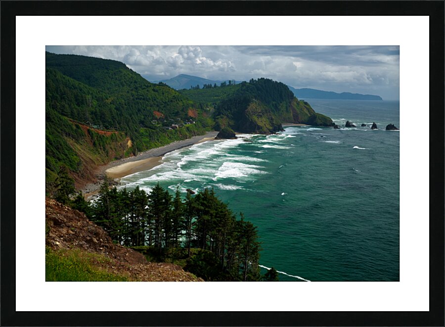 Cape Mears South Viewpoint Picture Frame print