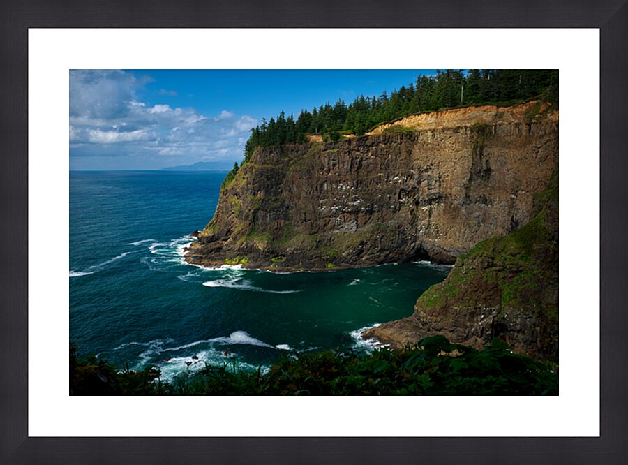 Cape Mears Viewpoint Picture Frame print