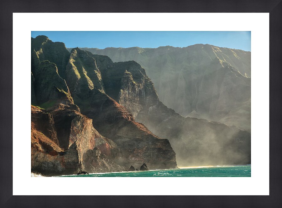 Na Pali Cliffs Picture Frame print