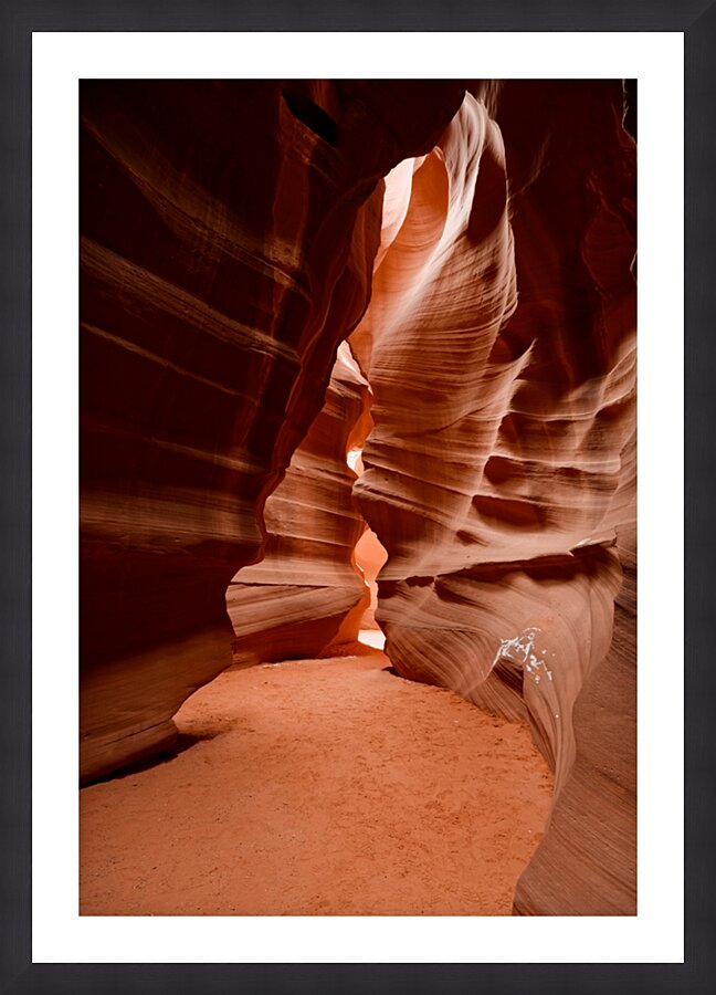 Upper Antelope Hallwaves Picture Frame print