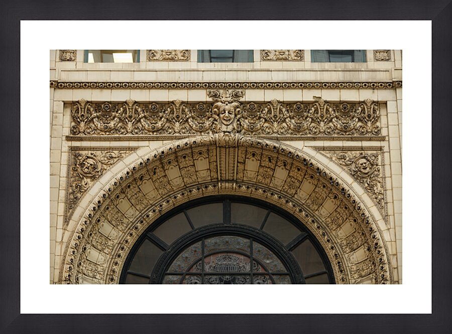 Chicago Theater Jester Picture Frame print