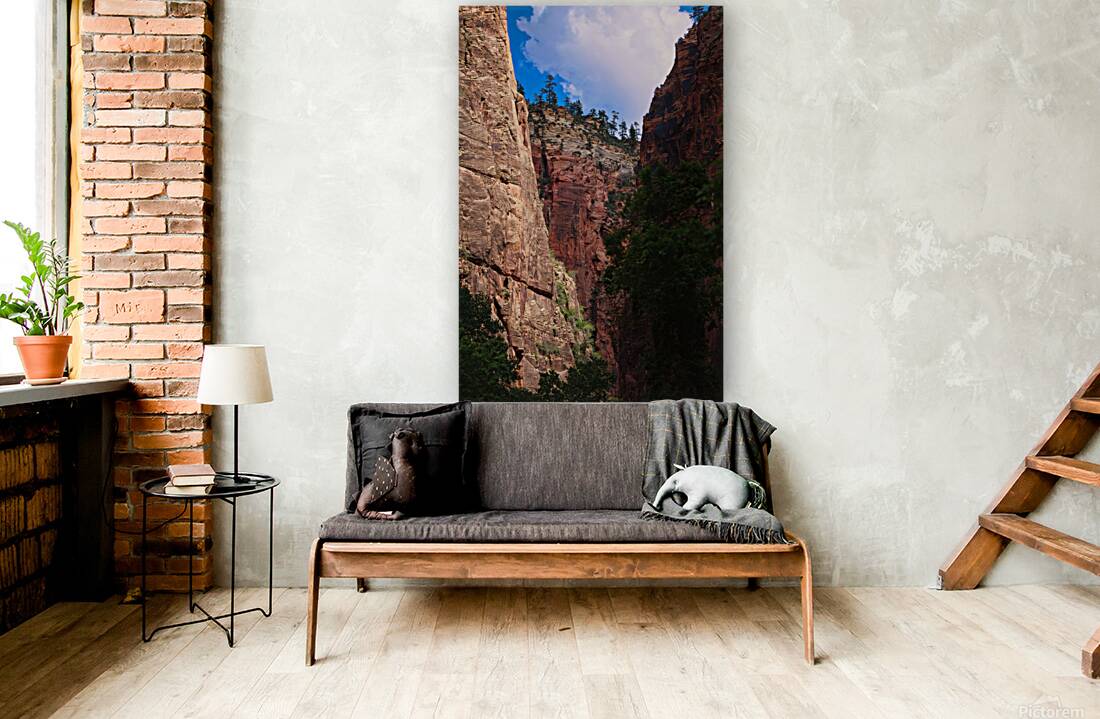 Cliffs in Zion Reproduction