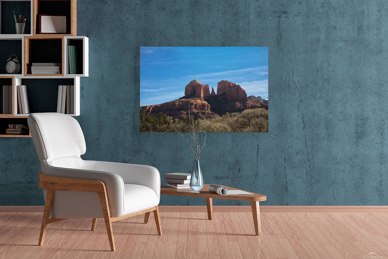 Sky Over Cathedral Rock Reproduction