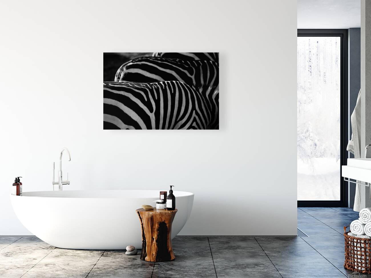 Zebra Stripes – B&W Reproduction