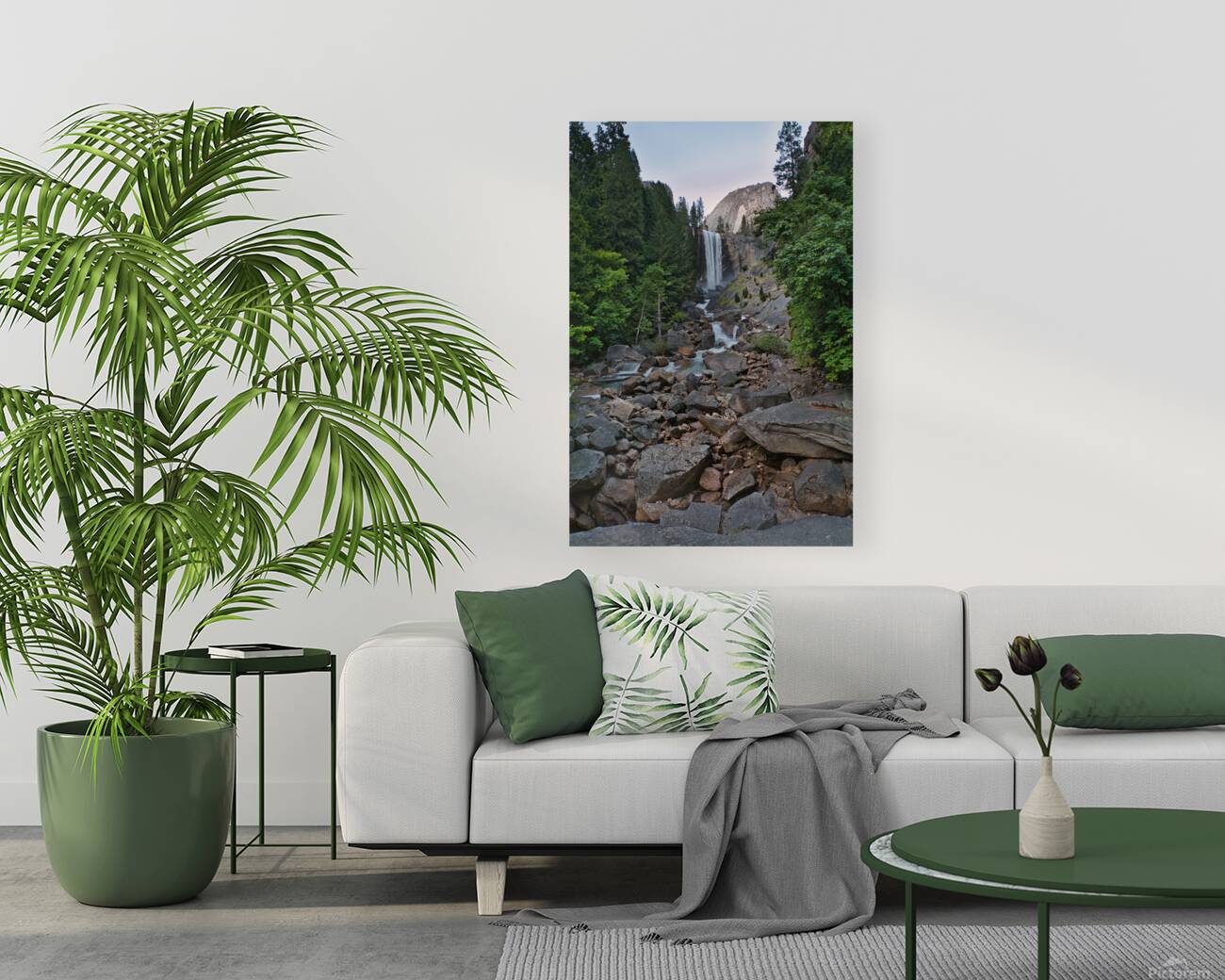 Vernal Falls Cascade Reproduction