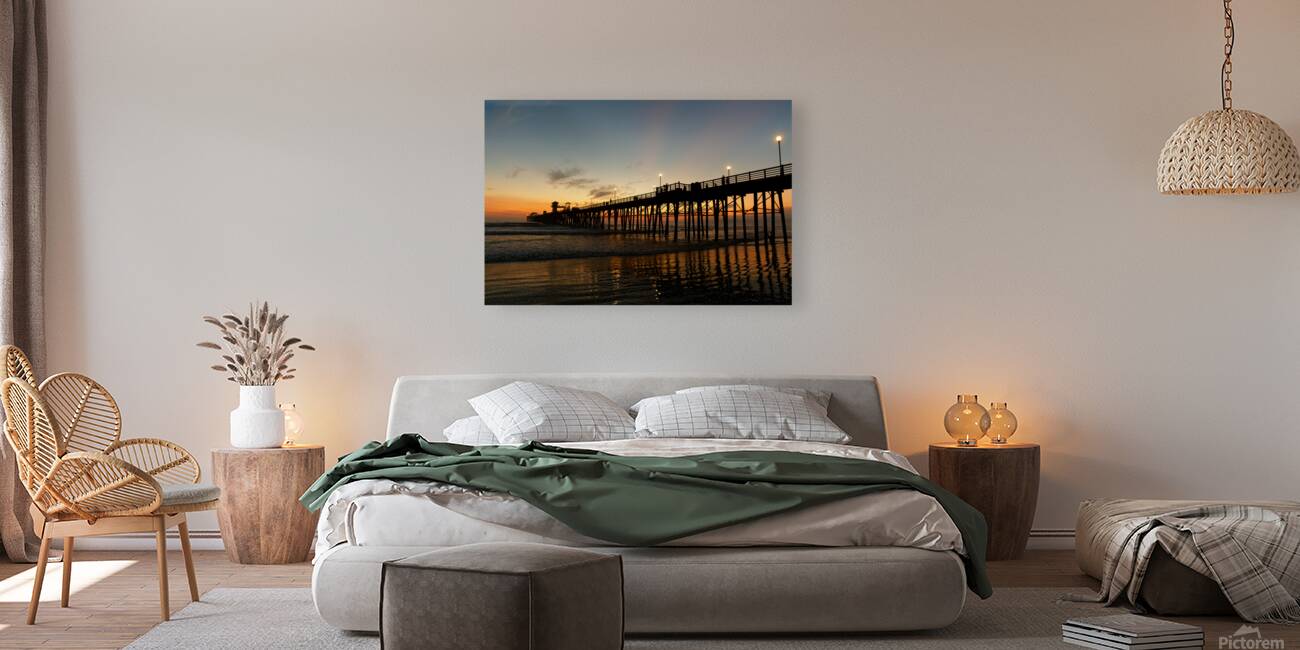 Pierside Ocean Rays - Oceanside CA Reproduction
