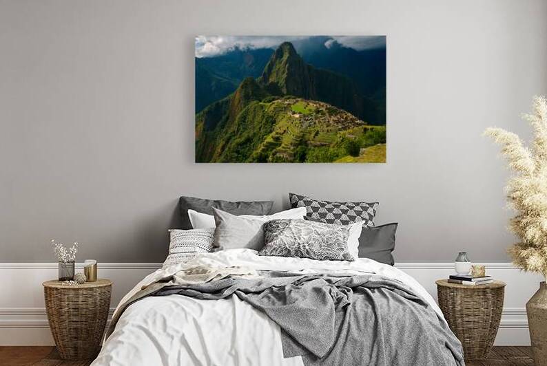 Perch View of the Incan Ruins of Machu Picchu by Taylor Ehat Photography