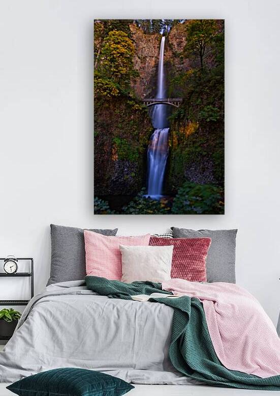 Full Elegance of Multnomah Falls by Taylor Ehat Photography