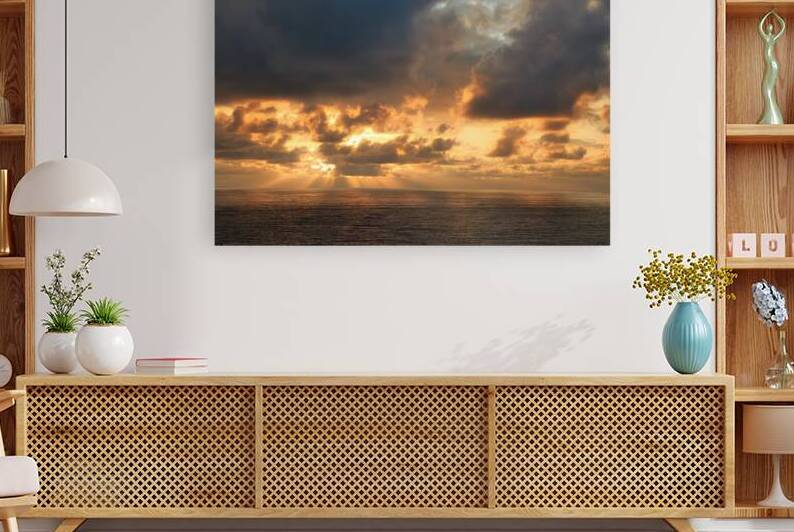 Golden Ocean Rays by Taylor Ehat Photography