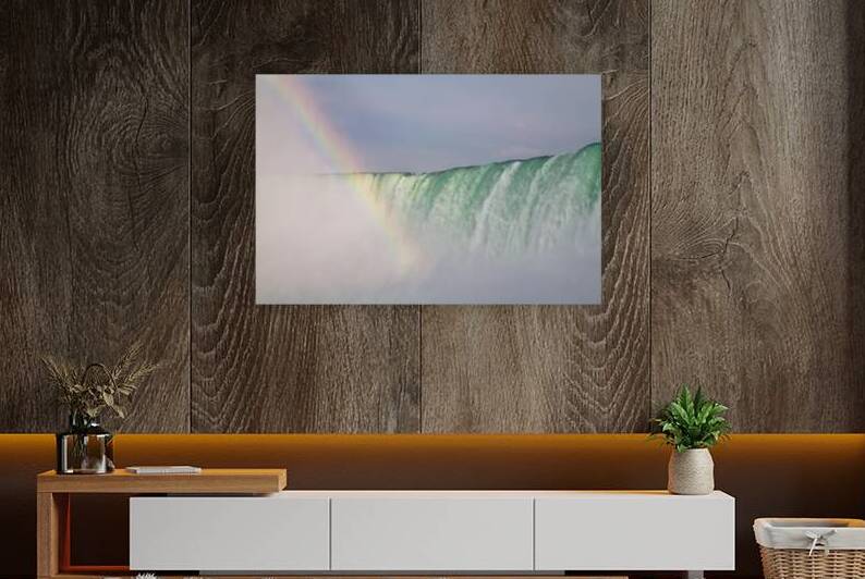Niagara Horseshoe Rainbow by Taylor Ehat Photography