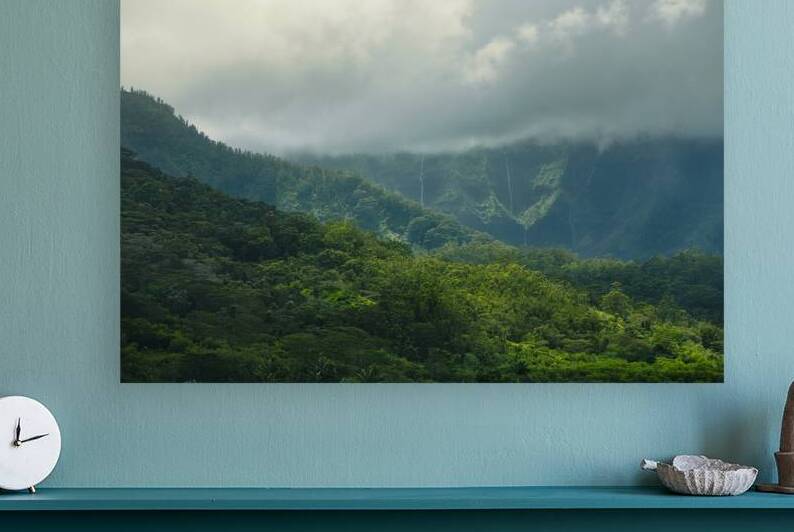 Kauai Namolokama Rainfall Falls by Taylor Ehat Photography