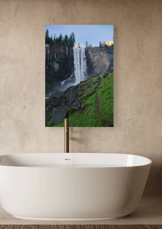 Vernal Falls Lower Misty Trail Reproduction