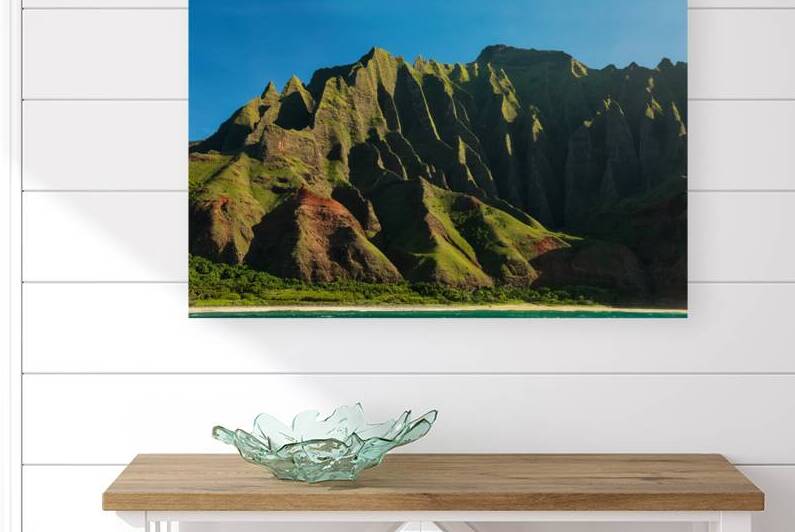 Kauai Na Pali Coast Fluted Cliffs by Taylor Ehat Photography