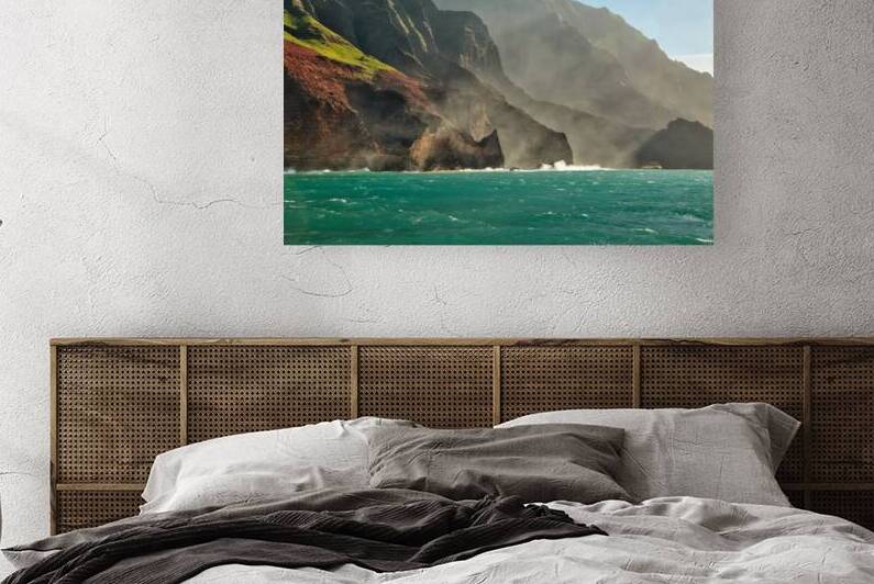 Na Pali Cliffs Honopu Archway by Taylor Ehat Photography