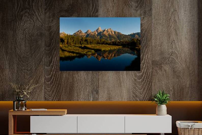 5:31 am Schwabacher Landing Reflections Reproduction