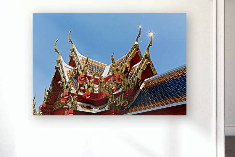 Wat Arun Temple Sparkling Roof – Thailand by Taylor Ehat Photography