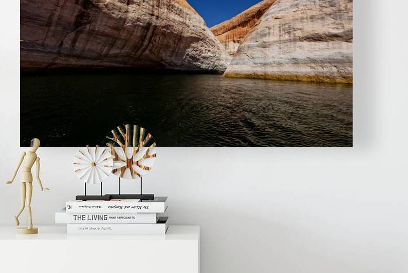 Textures of Lake Powell - Lost Eden Canyon Lake Powell by Taylor Ehat Photography
