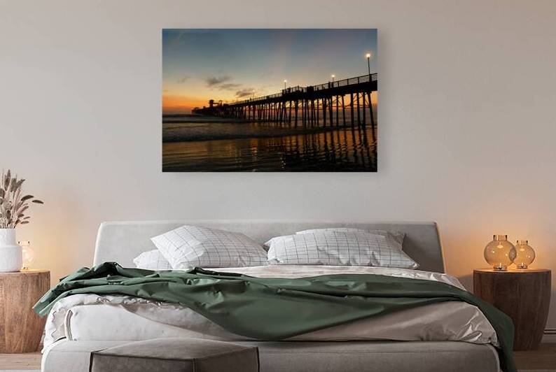 Pierside Ocean Rays - Oceanside CA by Taylor Ehat Photography