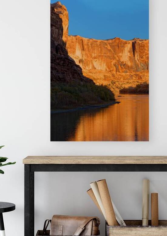 Colorado River Sunrise - Moab UT Reproduction