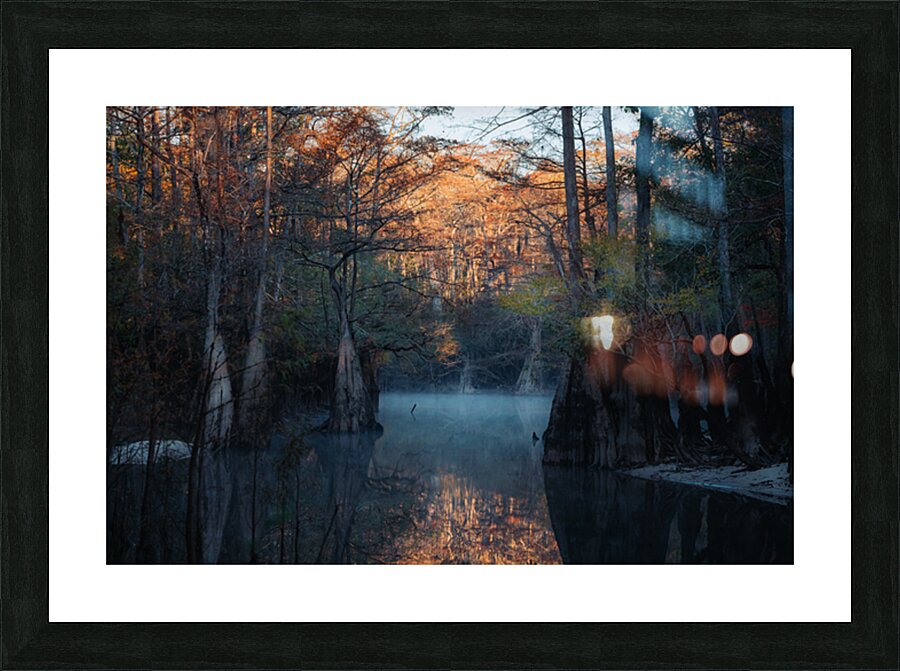 Dead River Winter Picture Frame Printing