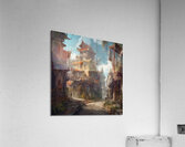 Desert city Acrylic Print