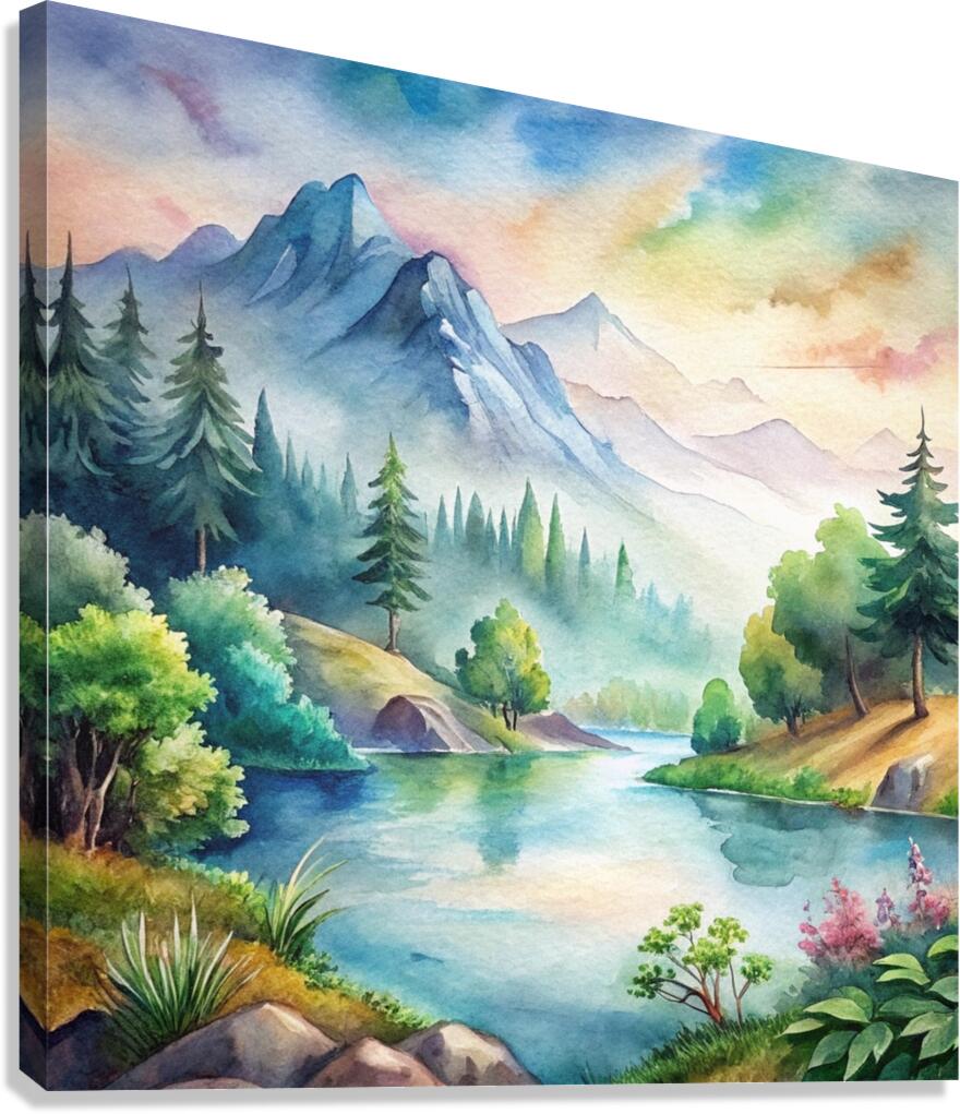 Nature is beautiful Canvas Print