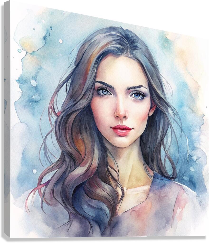 beautiful women Canvas Print