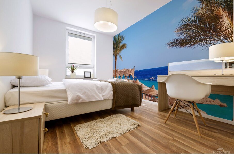 seaside Mural print